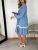 Vestido Lenia - Azul