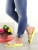 Chanclas Nataly - Amarillo