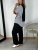 Conjunto Violeta - Negro